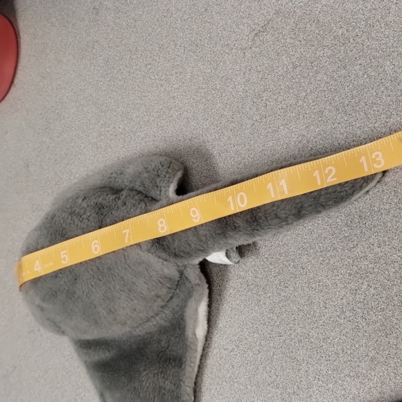 ✓Wishpets Droopy ray wide shimmery eye shimmery grey stingray plush - Picture 10 of 13